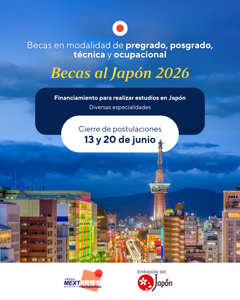 Becas al Japón 2026