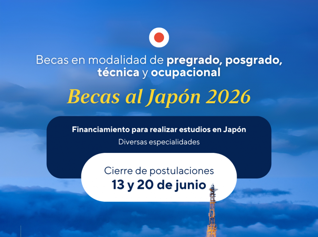 Becas al Japón 2026