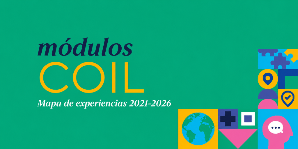 Banner verde COIL con tipografía nítida